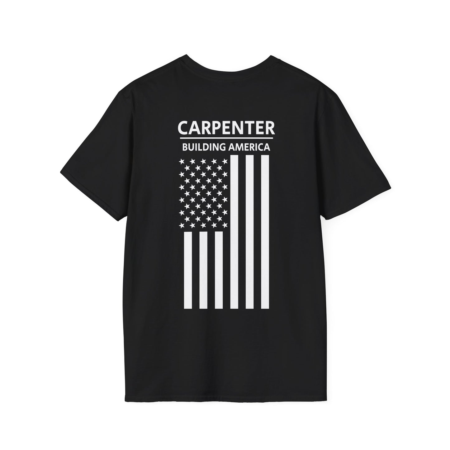 Carpenter - Building America / American Flag / T-Shirt