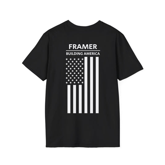 Framer - Building America / American Flag / T-Shirt