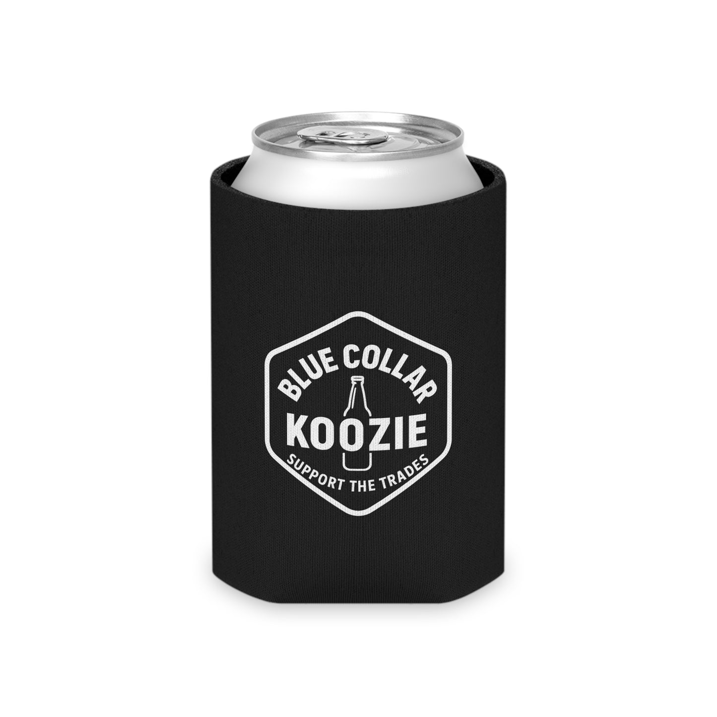 Carpenter - Building America / American Flag / Can Koozie