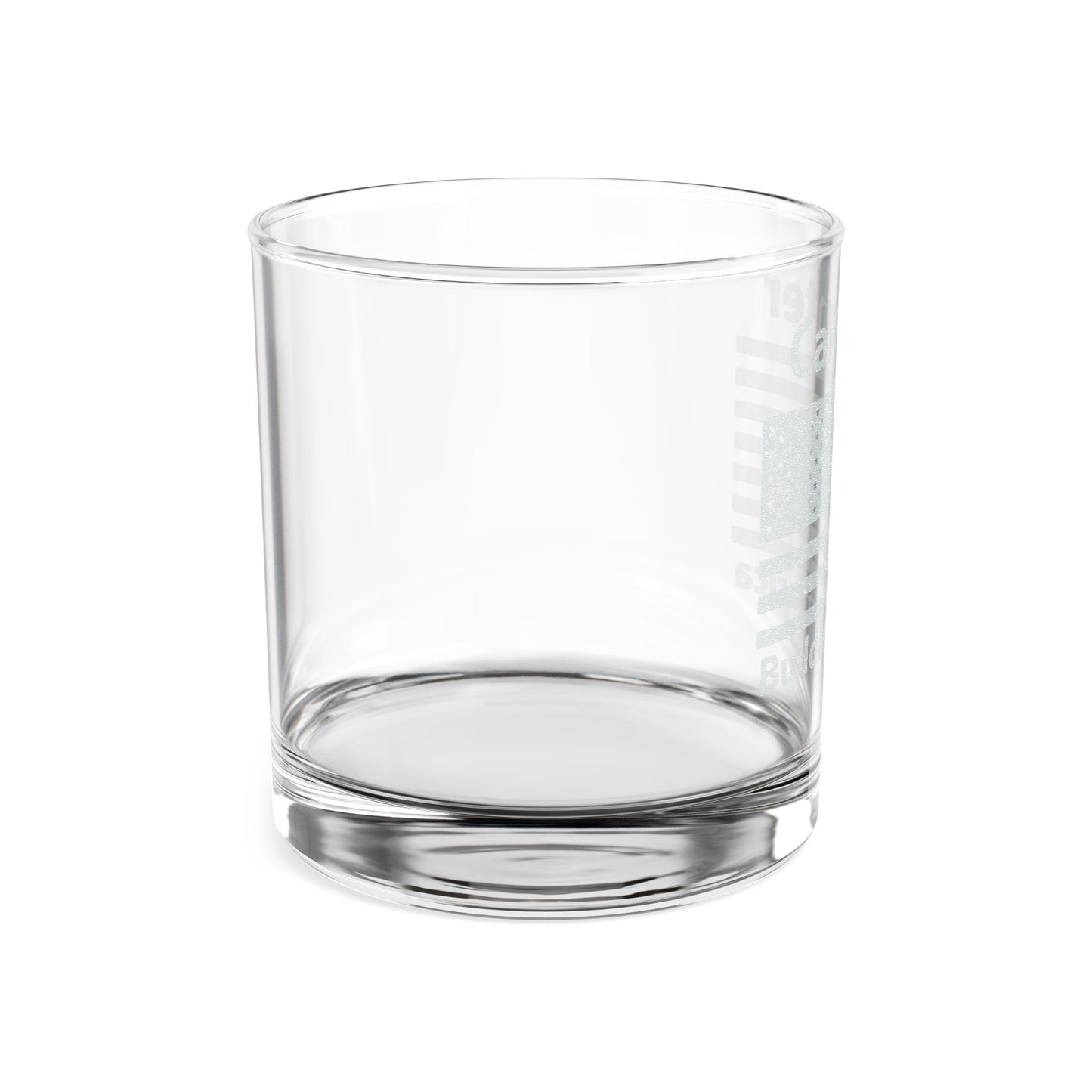 Carpenter "Building America" Engraved  10.5 oz Whiskey Glass